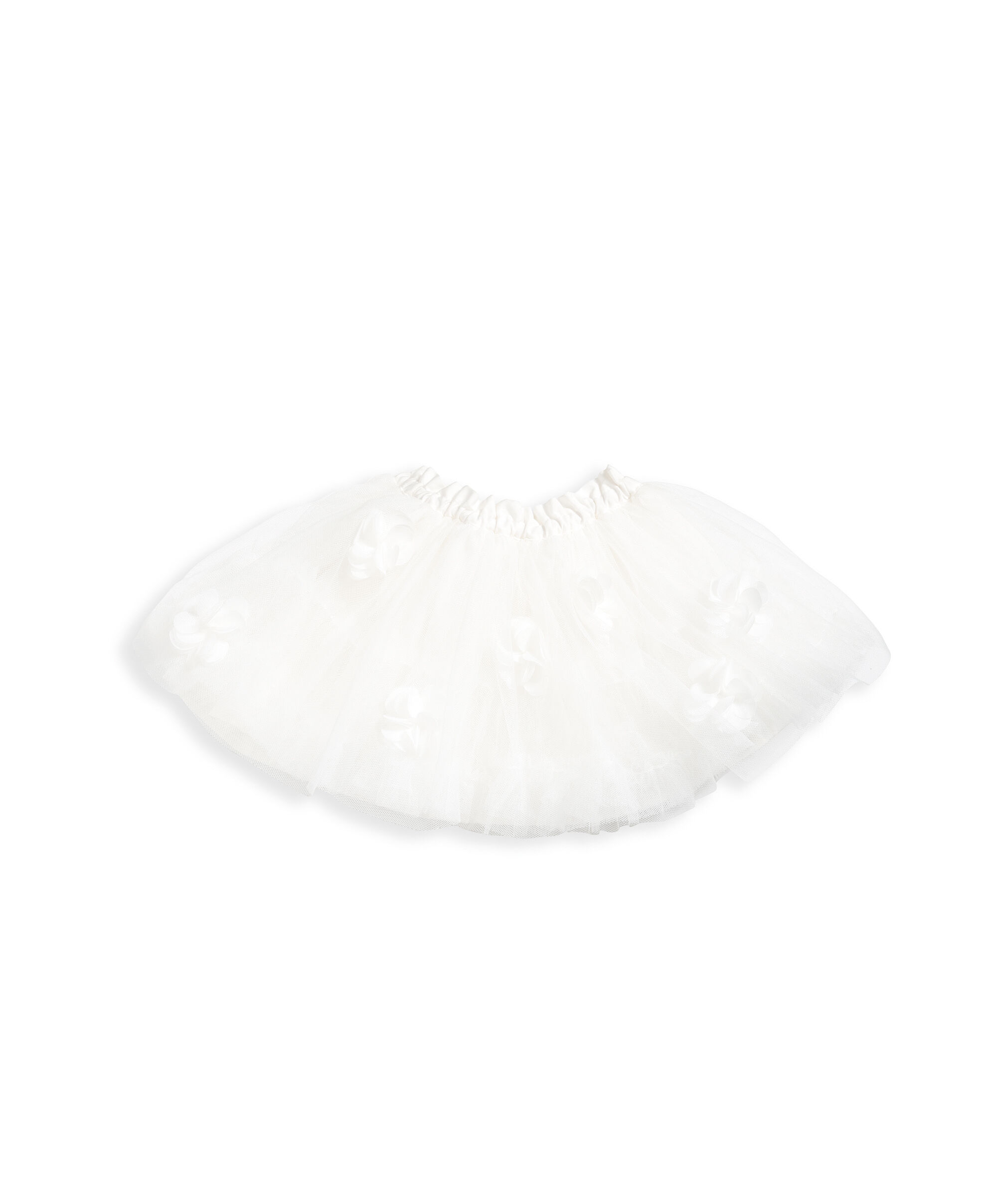 3D Flower Tutu - White image number 2