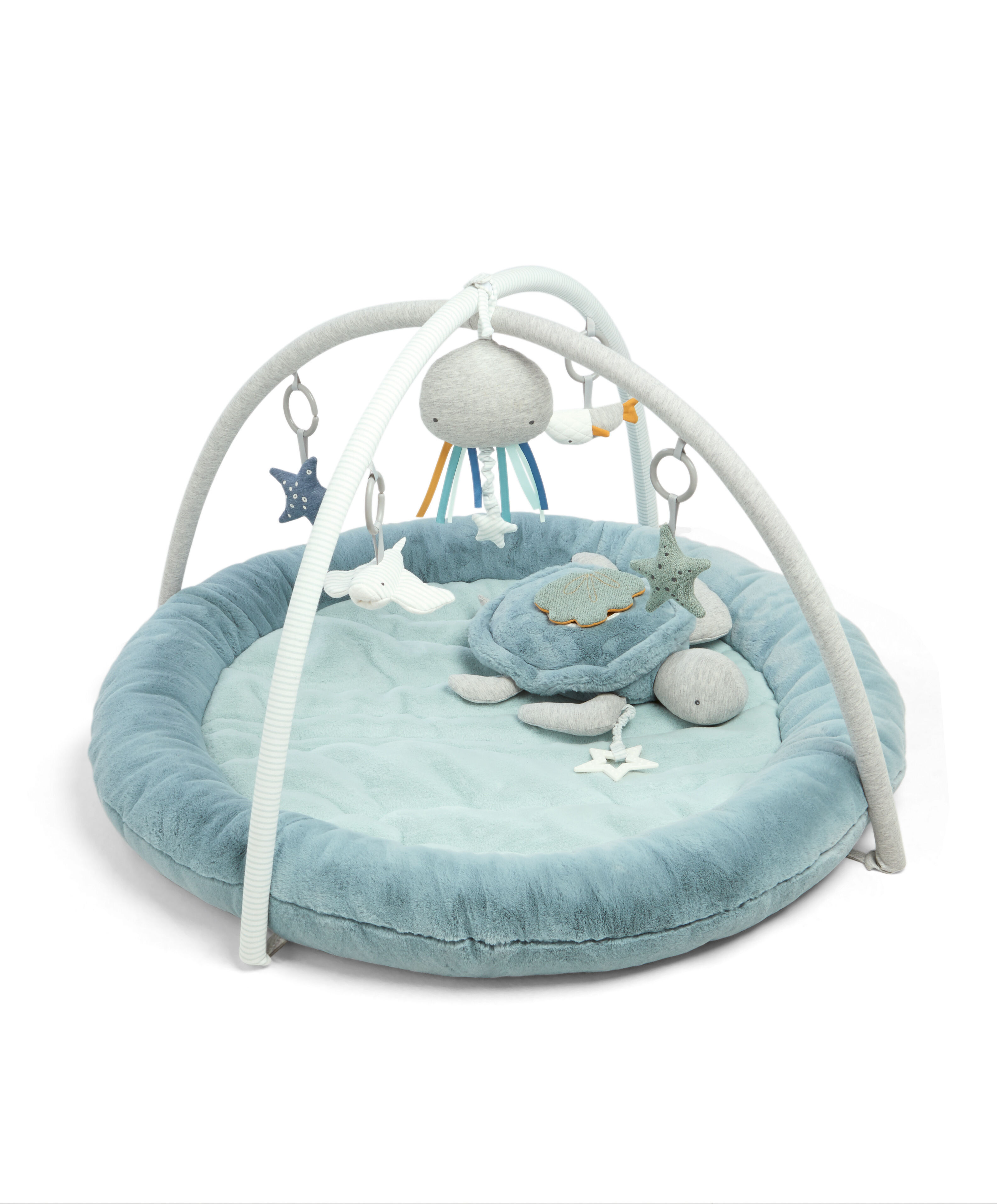 Welcome to the World Under the Sea Playmat - Blue image number 2