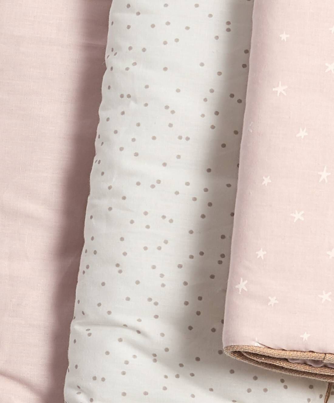 Buy Millie & Boris Cotbed & Cot Bar Bumpers Pink Bedding, Blankets