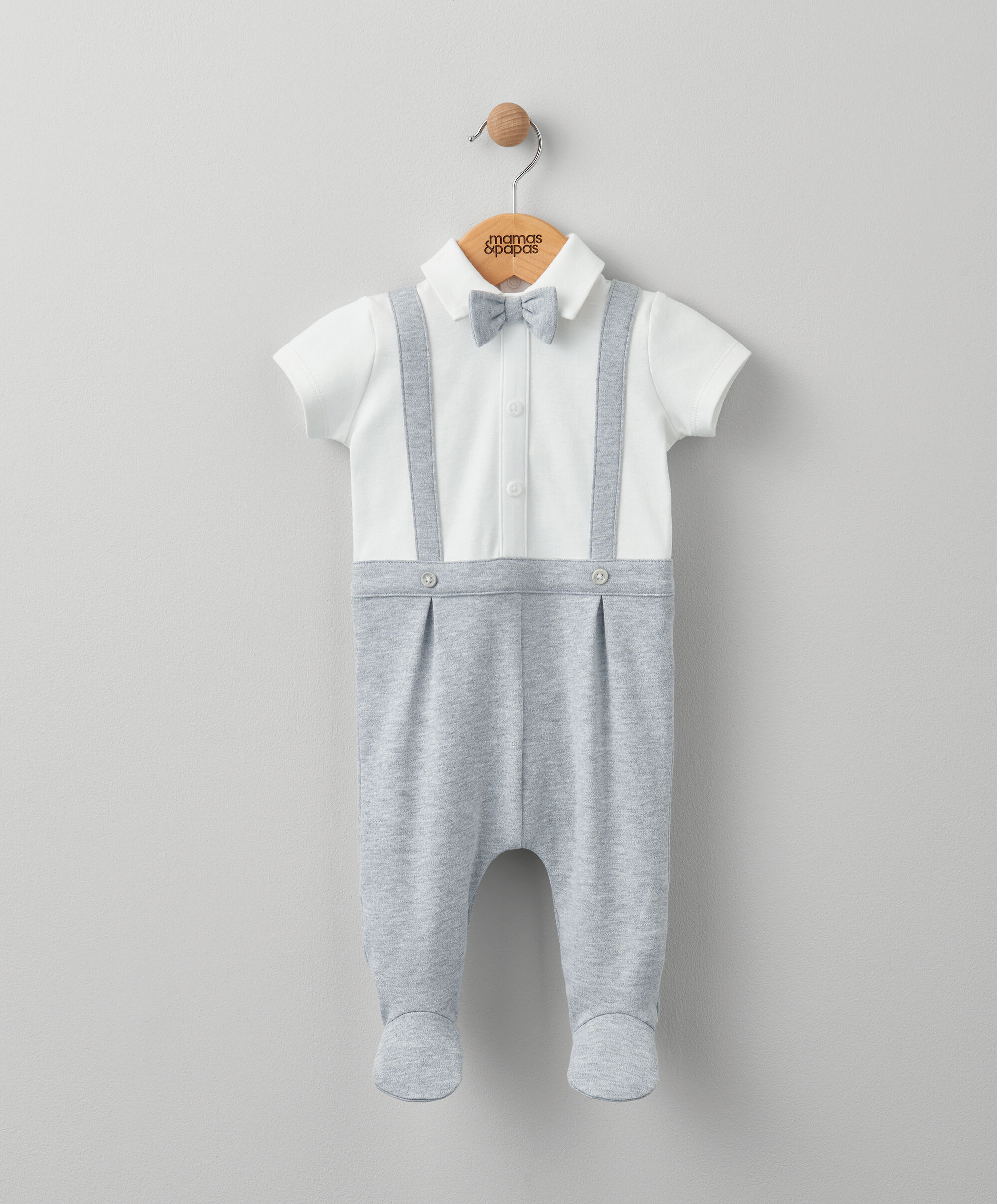 Grey Mock Braces All In One image number 5