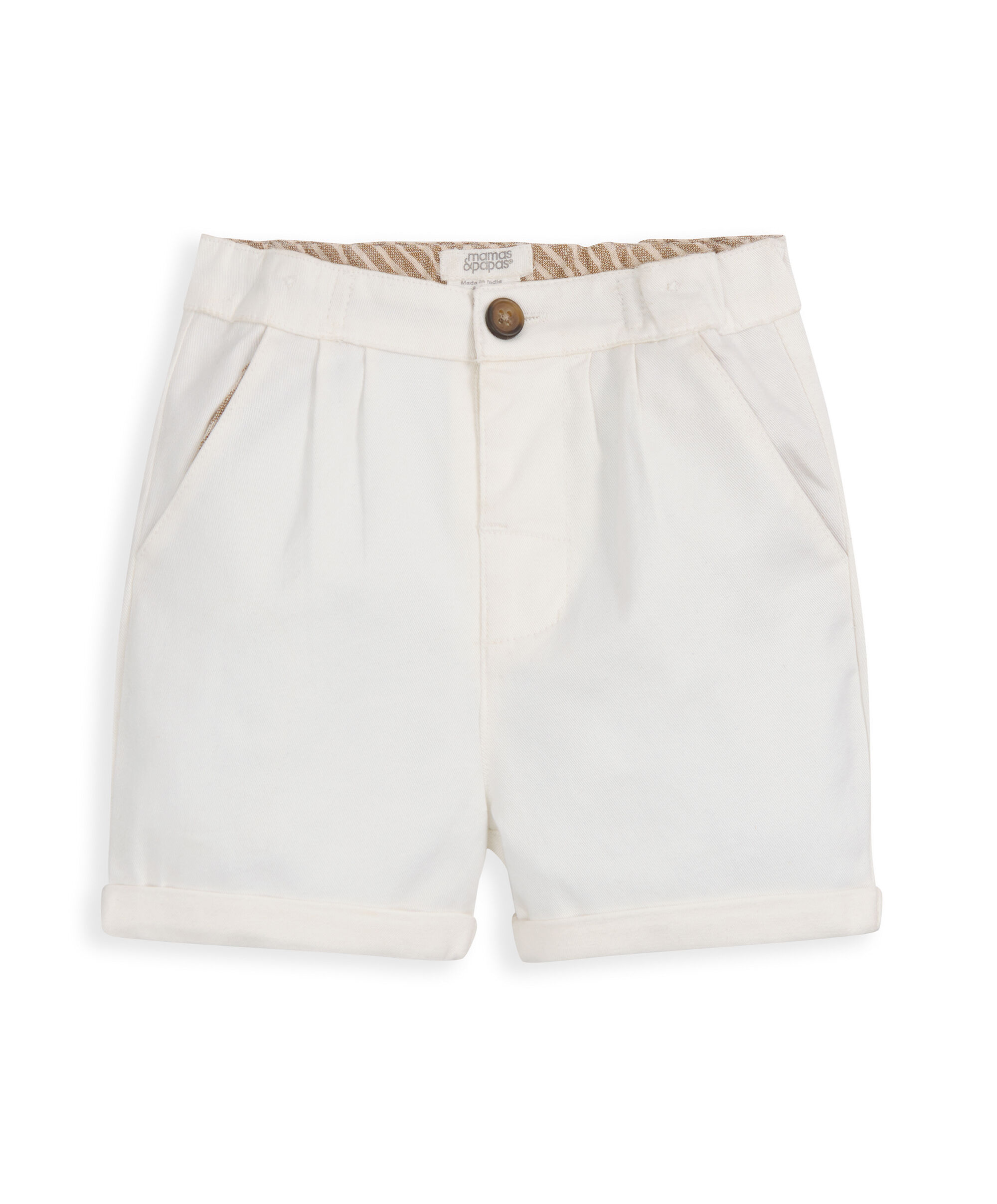 Stripped 2 Piece Suit - Shirt & Shorts image number 4