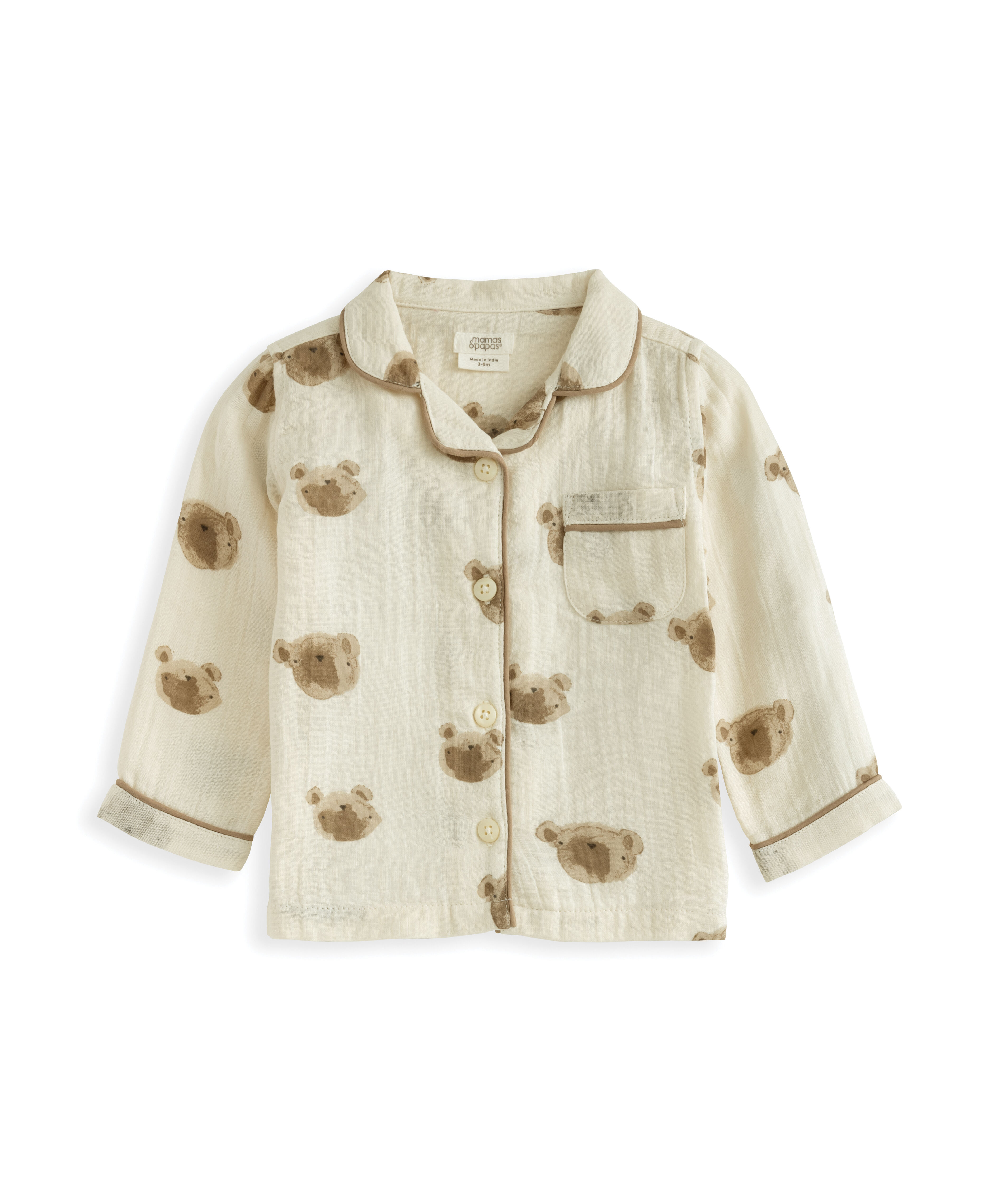 Bear Woven Pyjamas  image number 3
