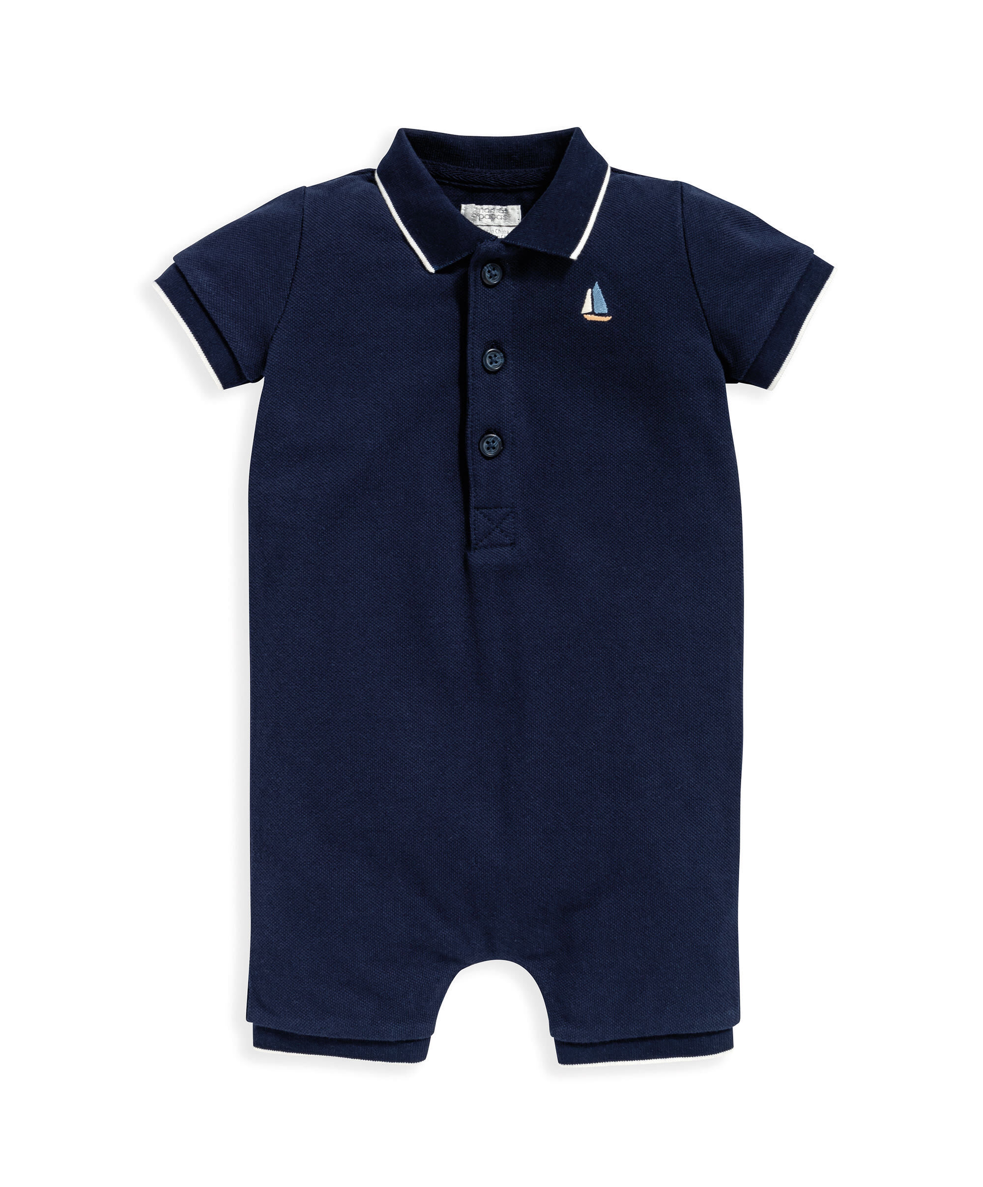 Pique Romper image number 2