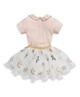 2 Piece Frill Bodysuit & Embroidered Tutu image number 2