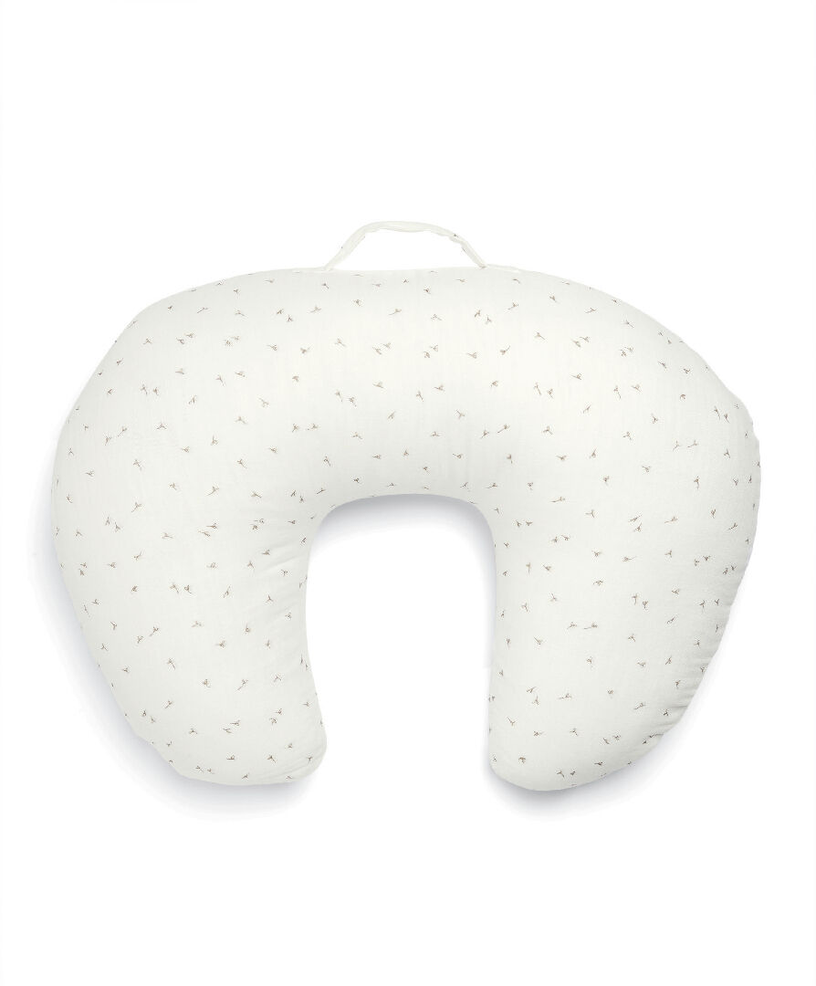 Pregnancy and Nursing Pillow Cover - Natural/Seed Print image number 2