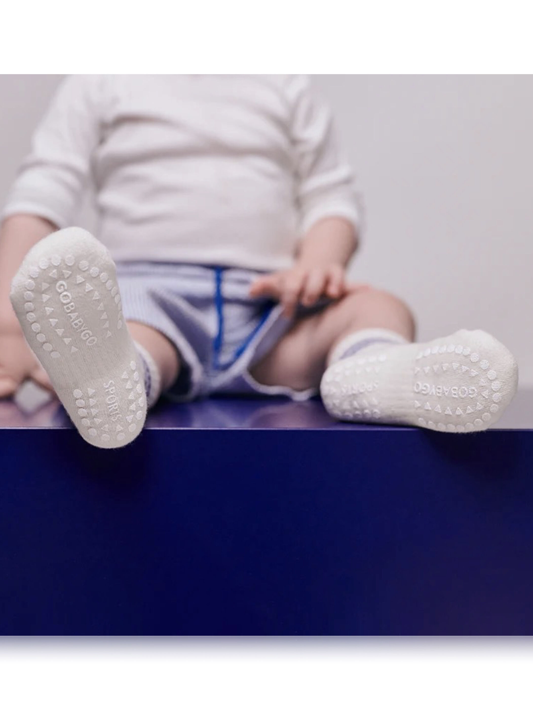 GoBabyGo Sport Socks - Blue image number 2