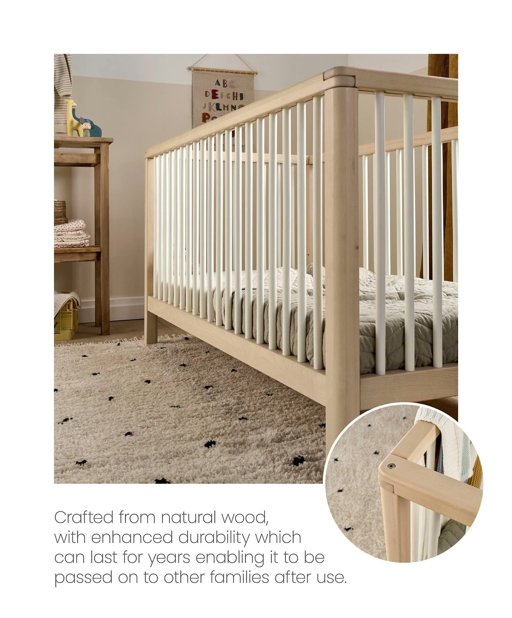 Compact Solo Cotbed - Moss Green image number 5