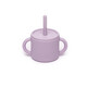 Pippeta Silicone Cup & Straw - Lilac image number 1