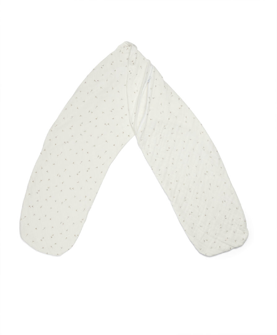 Nursing Pillow Cover - Natural/Seed Print