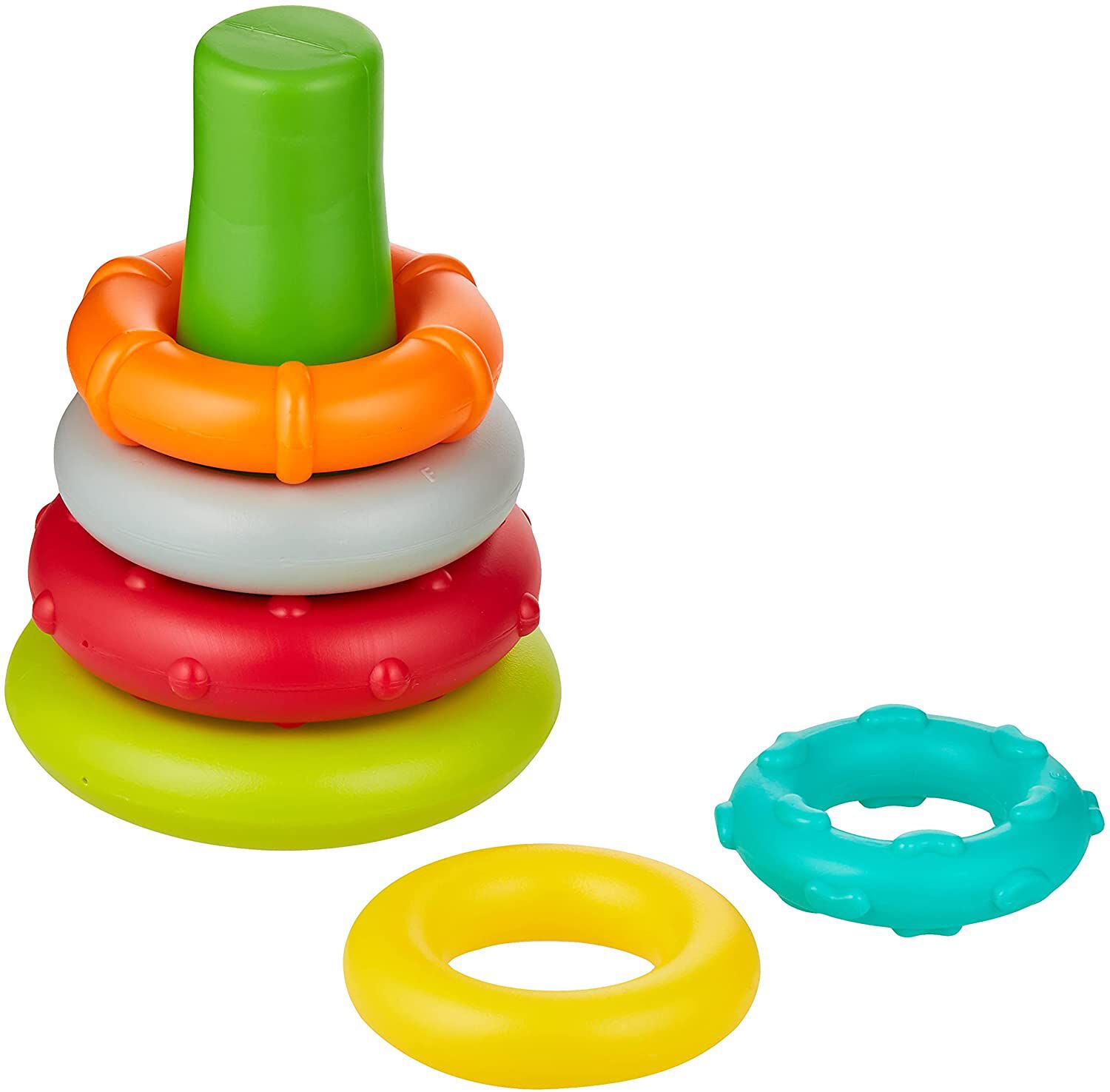 INFANTINO ROCK'N STACK RINGS image number 2