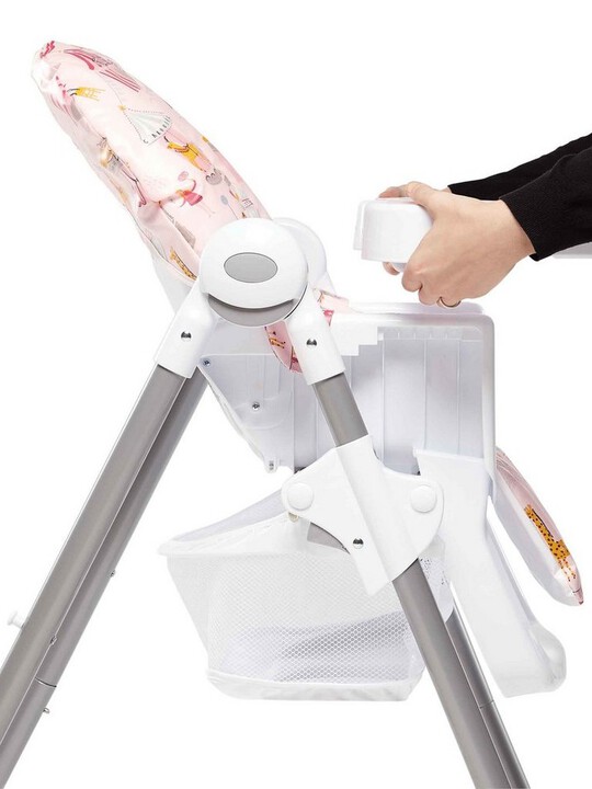 Buy Snax Adjustable Highchair with Removable Tray Insert Circus Pink