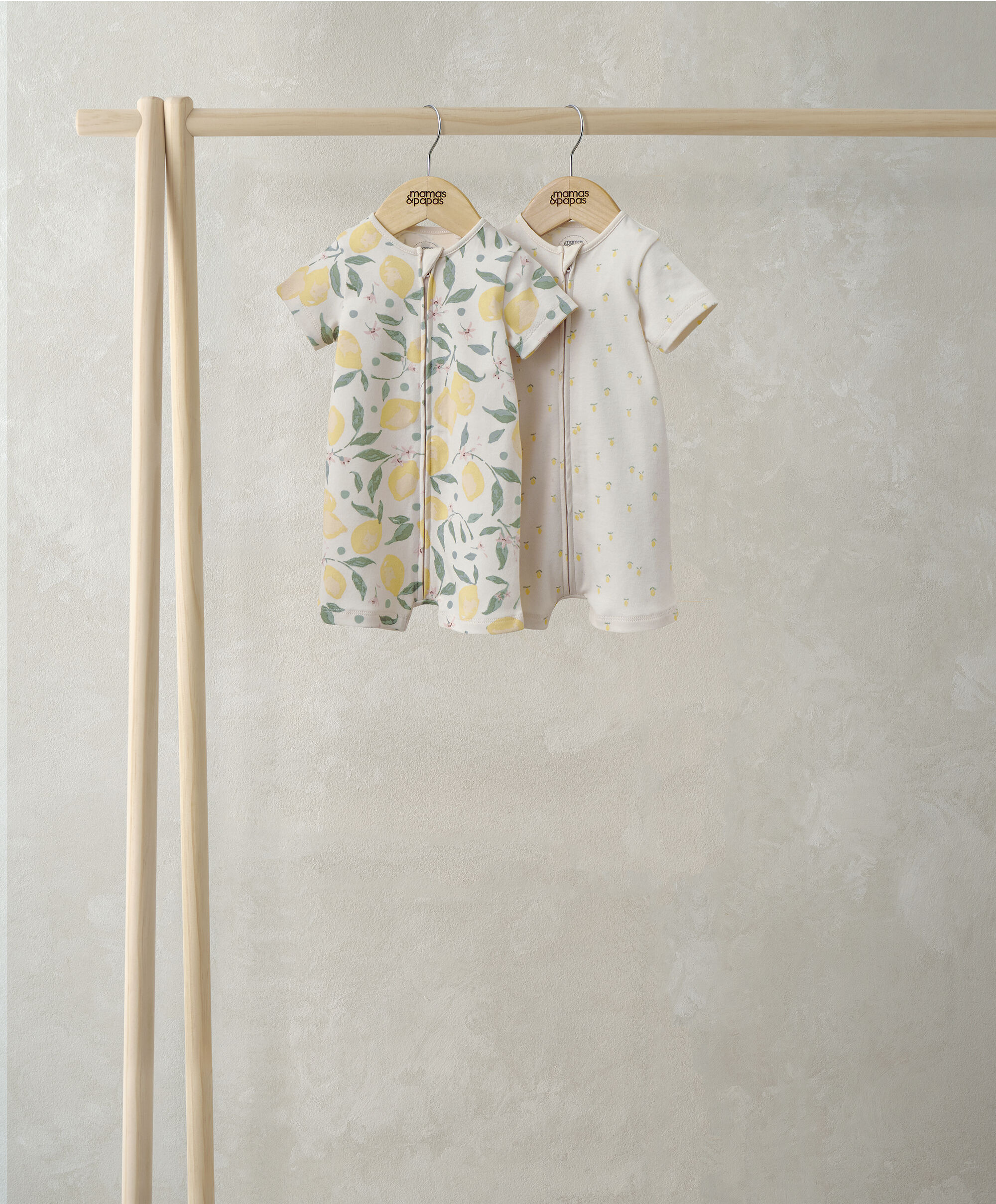 Lemon Rompers (Pack of 3)  image number 1