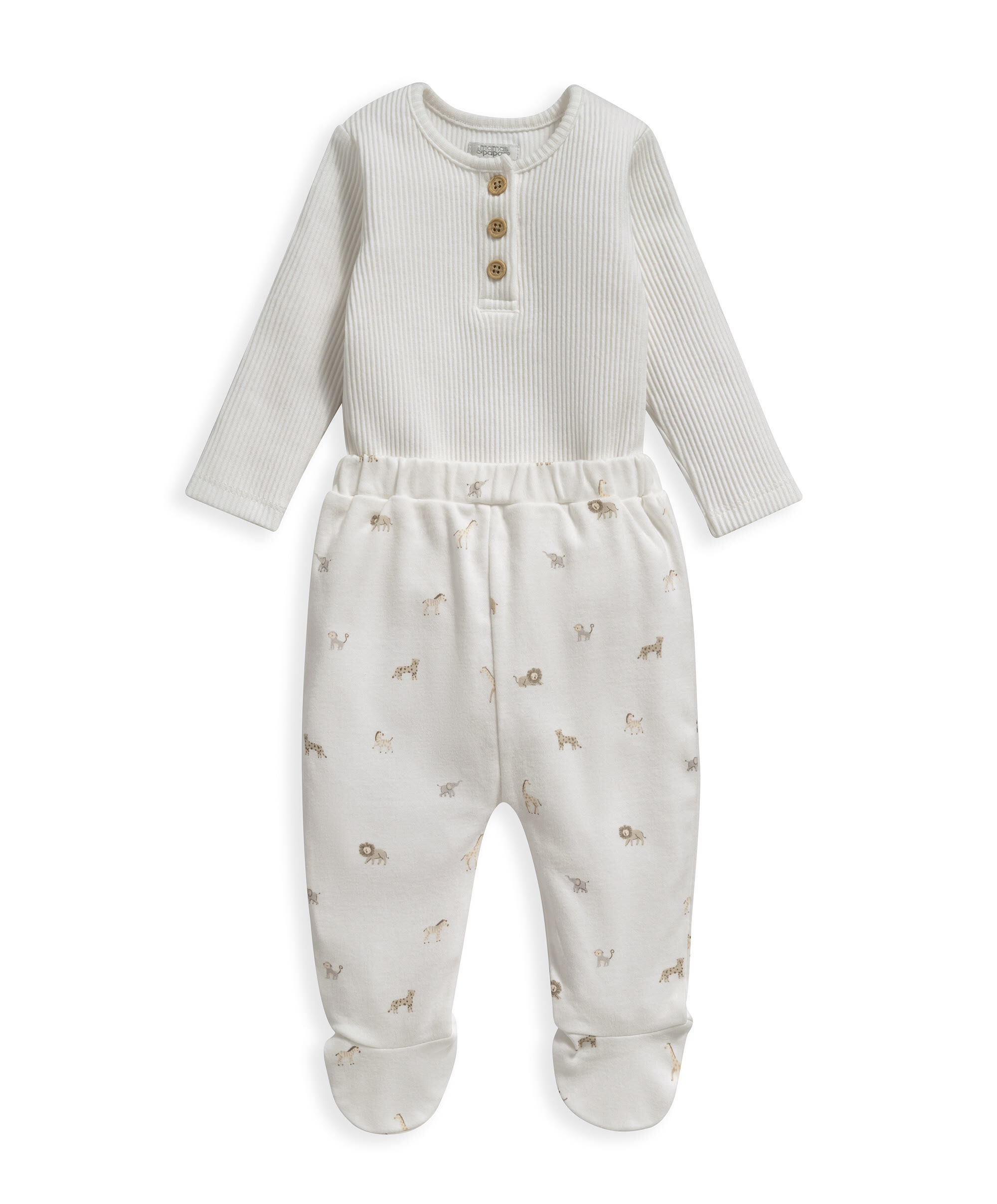 Ribbed Safari 2 Piece Set