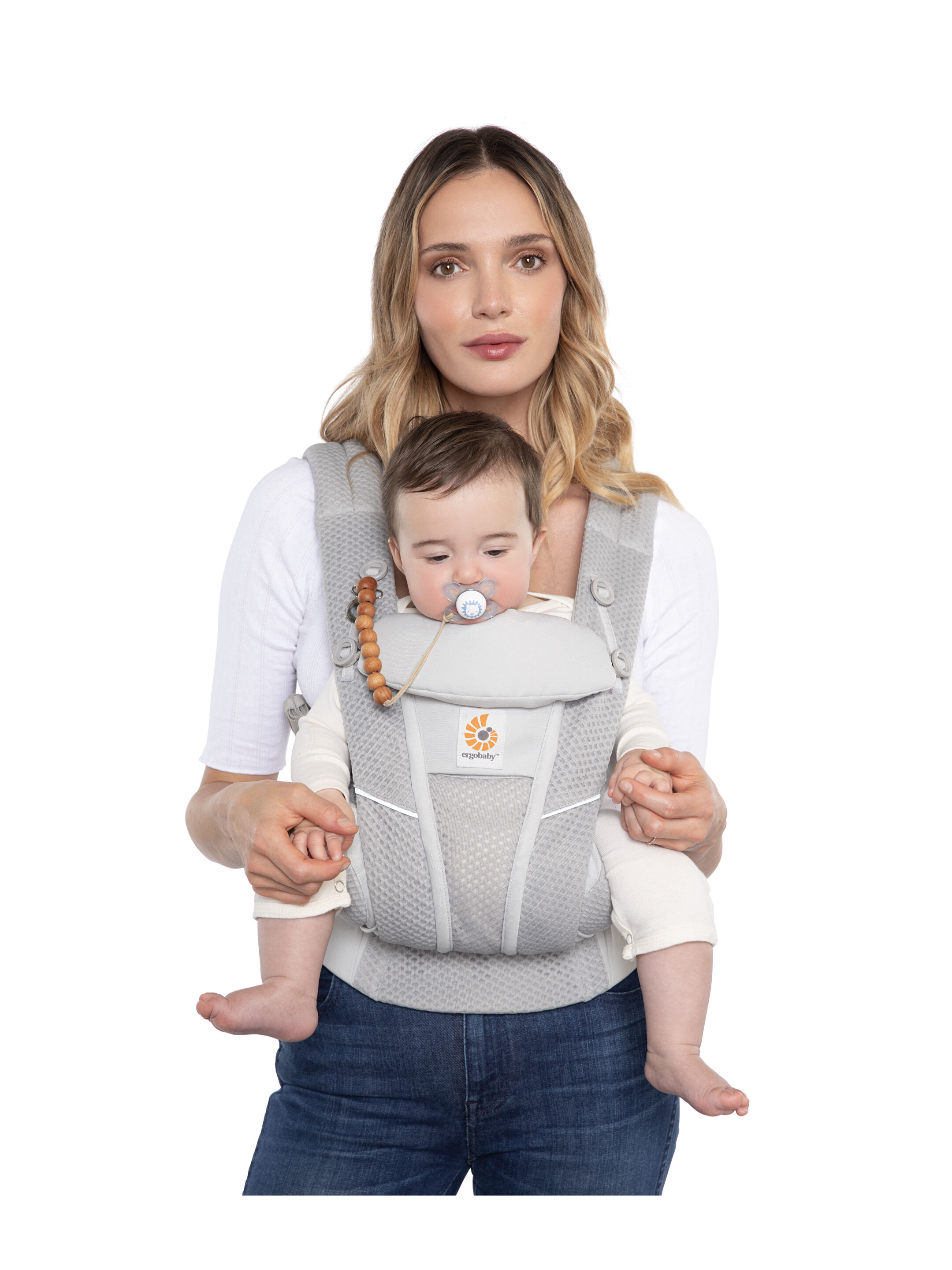 Ergobaby Omni Breeze Baby Carrier - Pearl Grey image number 2
