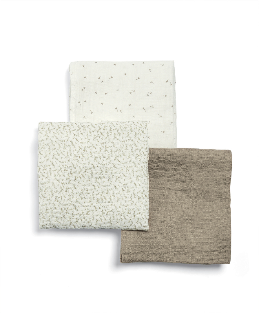 Buy to the World Muslin Squares (3 pack) Large Swaddle