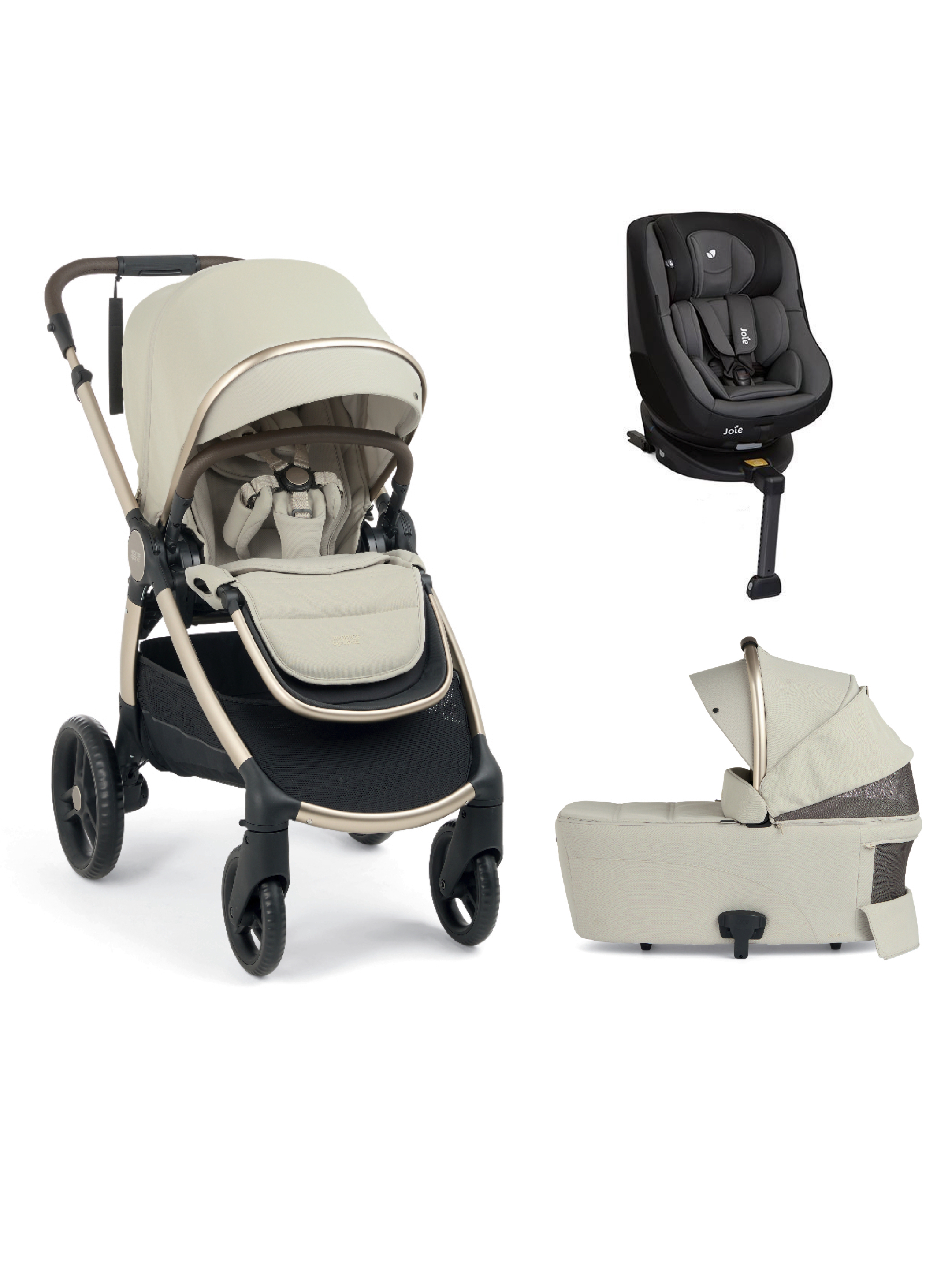 Shell Strollers Buy Ocarro 2 Pushchair and Carrycot Bundle with Joie SPIN 360 (3 Pieces ...