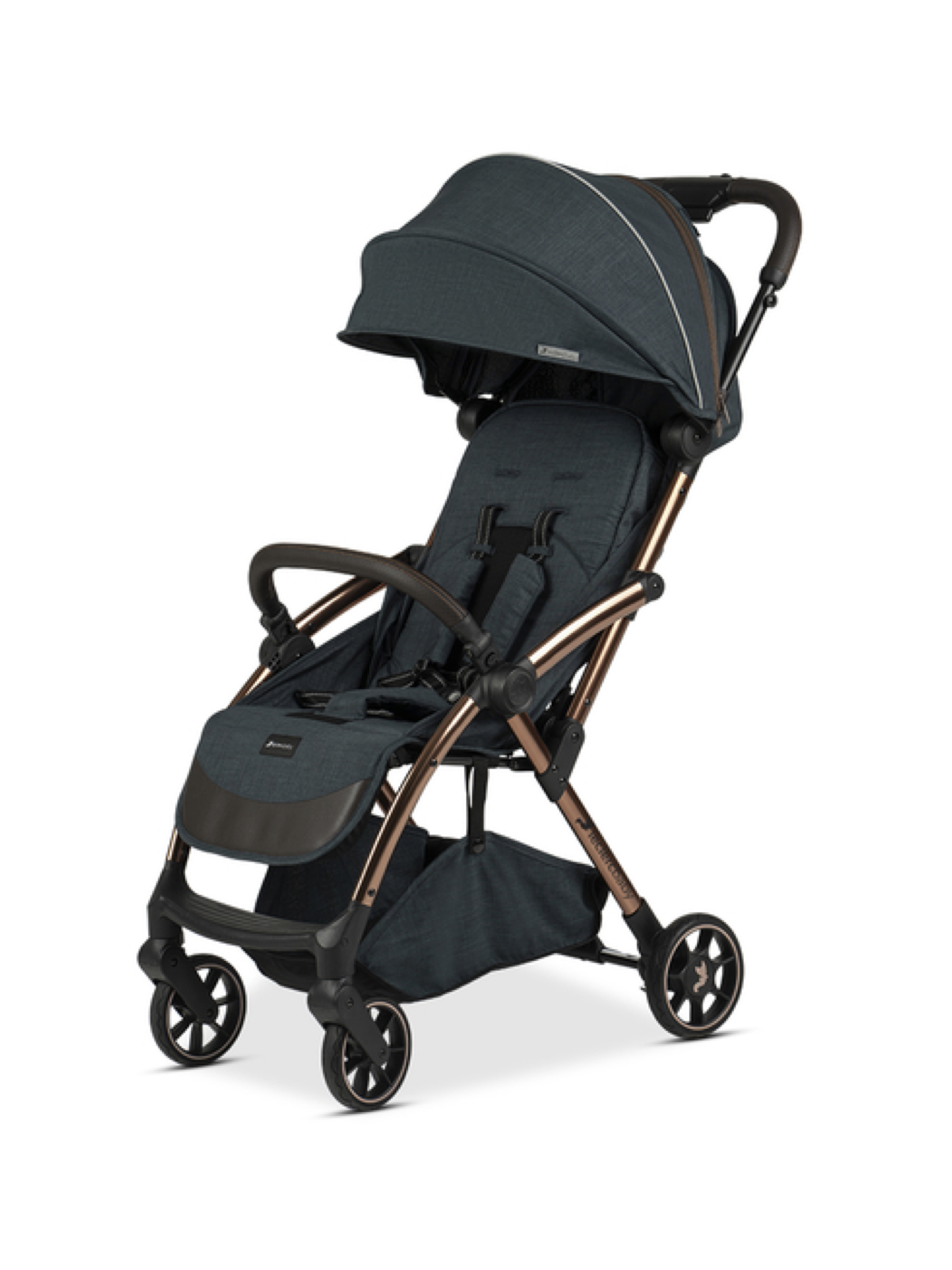 Buy Leclerc Influencer Air Stroller with Bumper Bar Sun Canopy and Footrest Denim Blue Buggies Compact Strollers Mamas Papas Kuwait